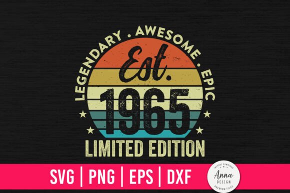 Est. 1965 Limited Edition 59th Birthday