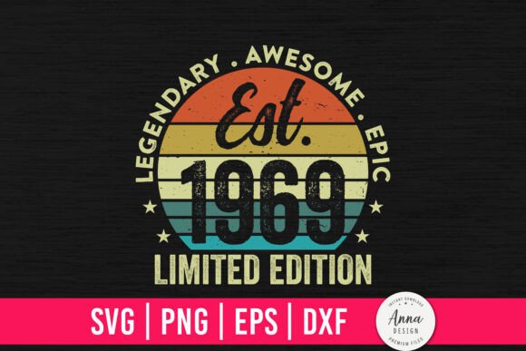 Est. 1969 Limited Edition 55th Birthday