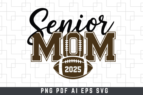 Football Senior Mom 2025 Svg Mom T-Shirt Review