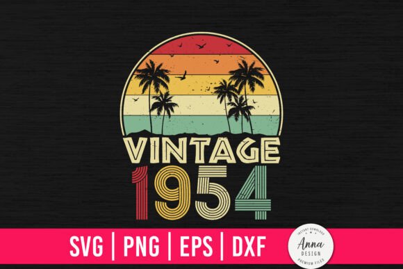 Vintage 1954 70th Birthday Gifts Embroidery Review