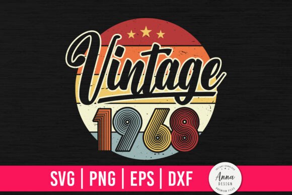 Vintage 1968 56th Birthday Gifts